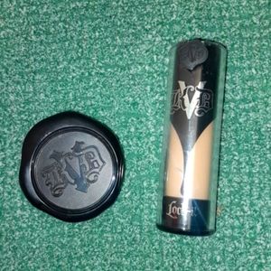Kat Von D Lock-it liquid foundation & finishing powder